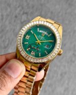 Rolex Day-Date Eisenkiesel Green Dial - Image 3