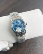 Rolex Date Just Silver Diamond Dial - Image 2