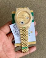Rolex Date-Just Yellow Gold Semi ETA Edition - Image 2
