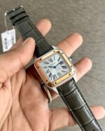 Cartier Santos Dumont Laquer White Dial - Image 2