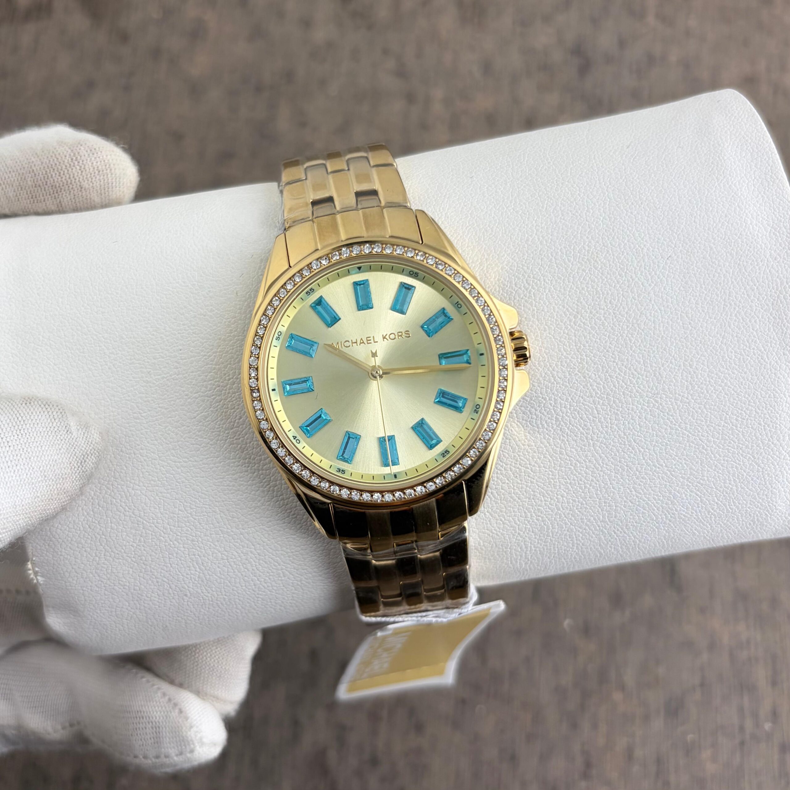 WhatsApp Image 2026-07-01 at 5.10.48 PM (1) Michael Kors Pilot Pave Gold Edition - Image 1
