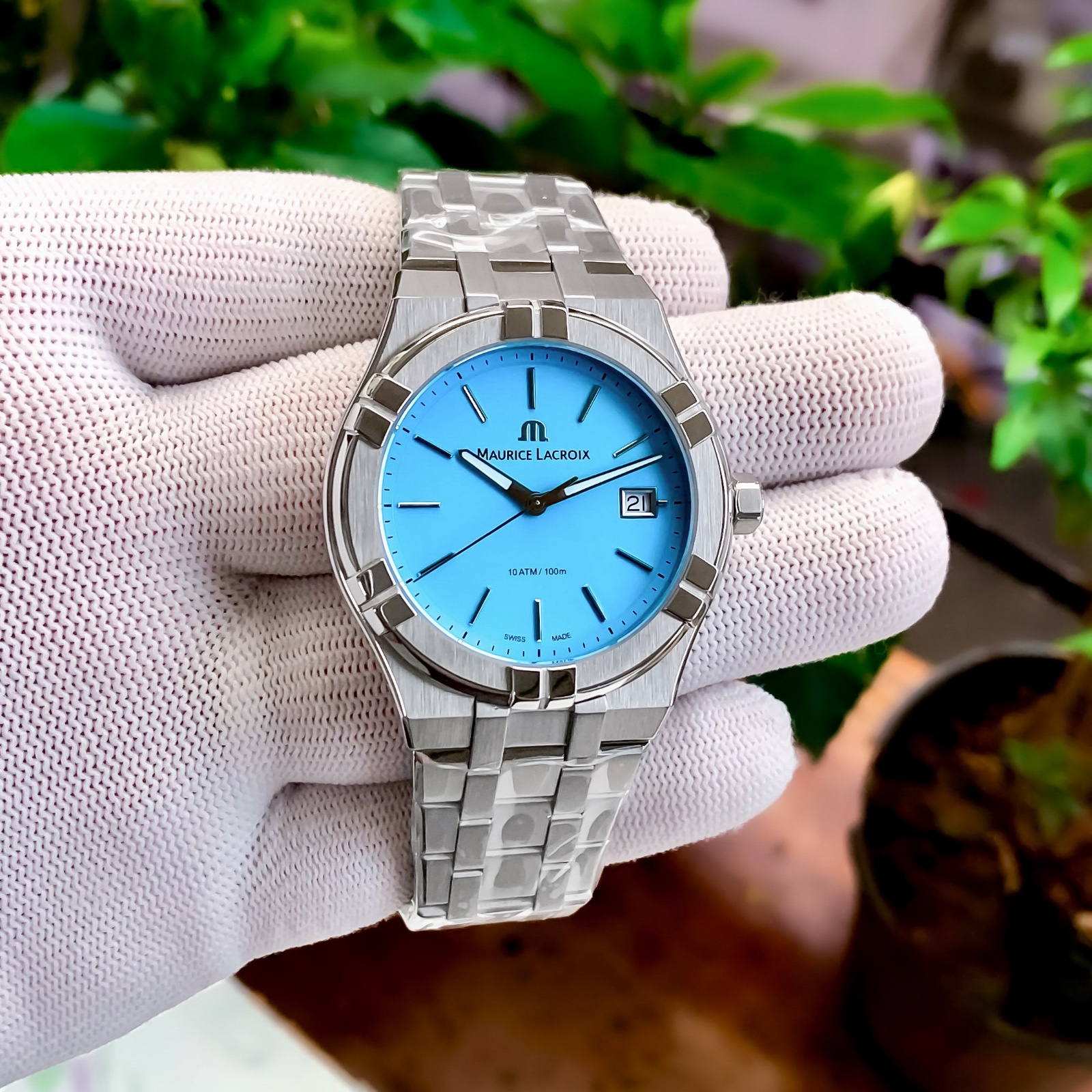 WhatsApp Image 2026-07-01 at 5.11.21 PM Maurice Lacroix Aikon Quartz Tiffany Blue - Image 1