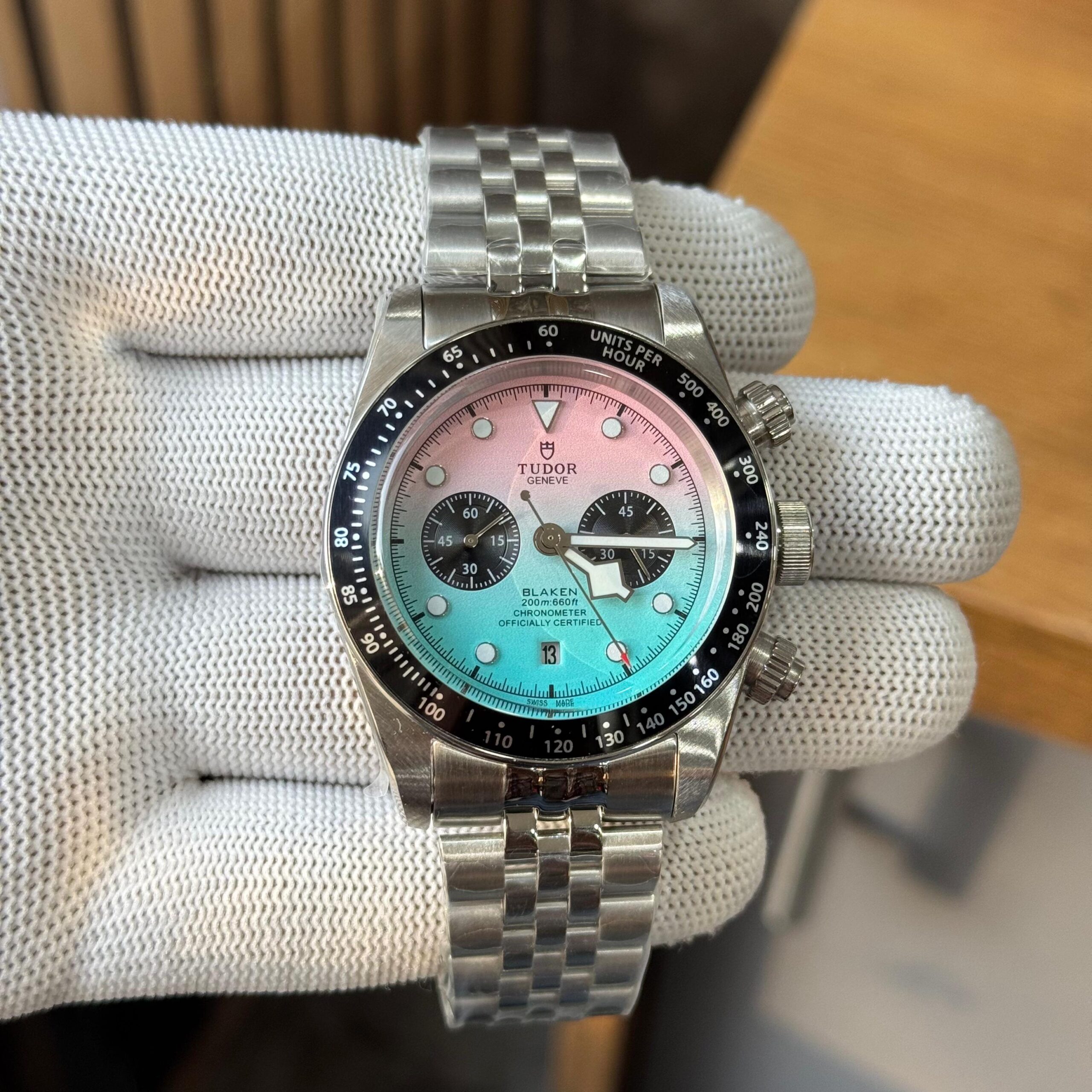 WhatsApp Image 2026-07-01 at 5.13.02 PM Tudor Black Bay Chrono Pink Ice Blue Edition - Image 1