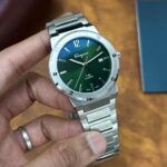Salvatore Ferragamo F-80 Green Dial