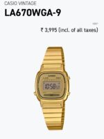 Casio Vintage Gold Digital Edition - Image 3