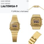 Casio Vintage Gold Digital Edition - Image 5