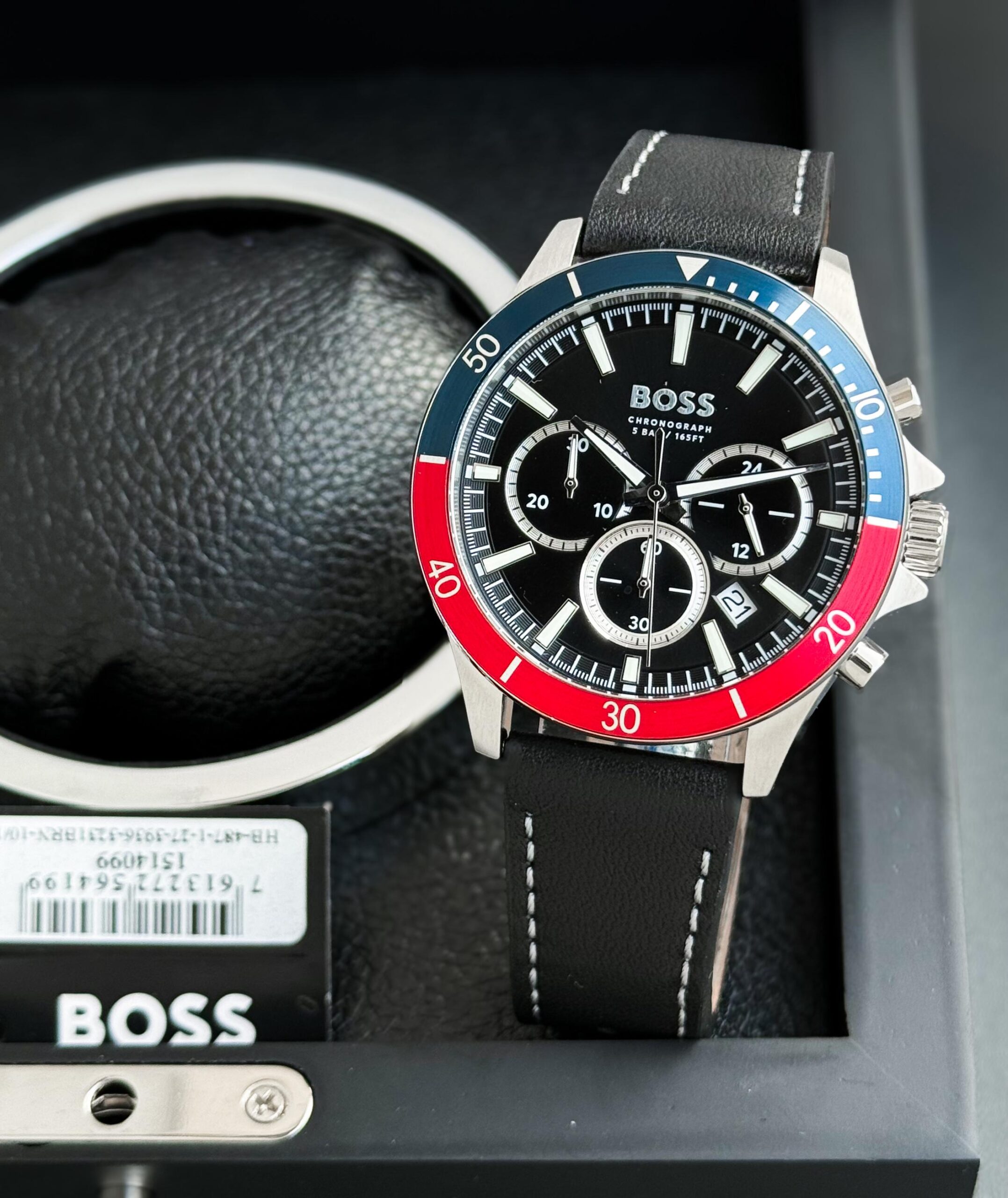WhatsApp Image 2026-07-01 at 5.29.06 PM Boss Black Dial Chronograph - Image 1