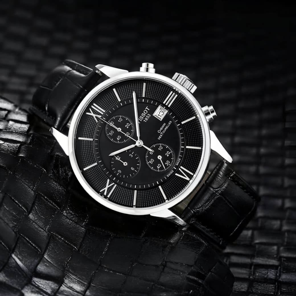 Tissot 1853 Black Dial Chronograph