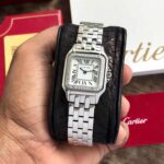 Cartier Panthère De Silver White Dial