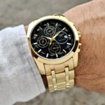 Tissot Couturier Chronograph Gold Edition - Image 4
