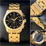 Tissot Couturier Chronograph Gold Edition - Image 5