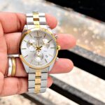 Tissot PR100 Chronograph Silver Gold Edition