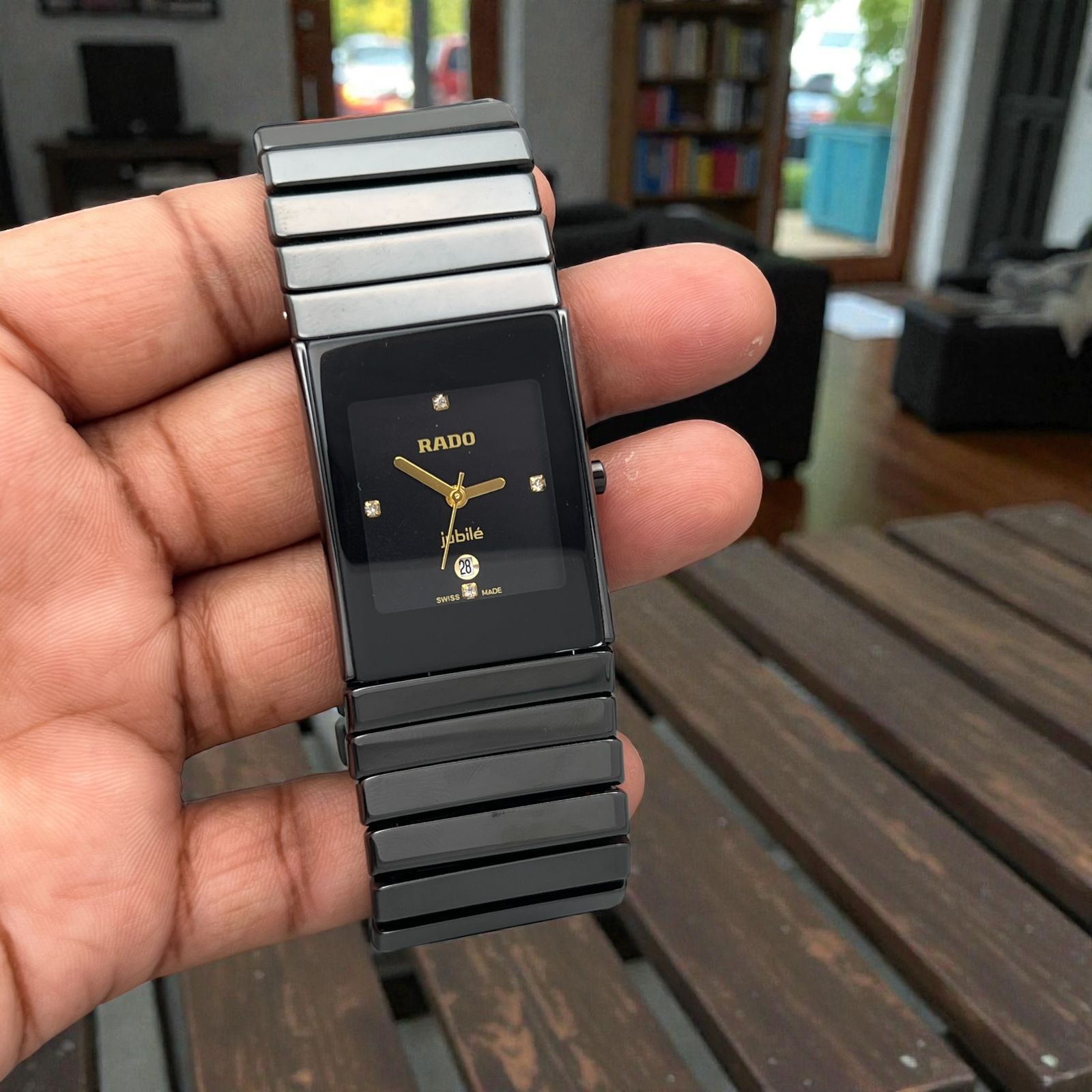 WhatsApp Image 2026-07-01 at 5.38.02 PM Rado Full Ceramic Square Case Edition - Image 1
