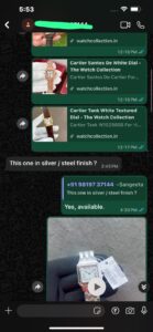 chat screenshot