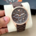 Emporio Armani Brown Dial