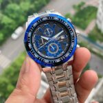 Edifice EFR-539 Black Blue Chronograph - Image 3