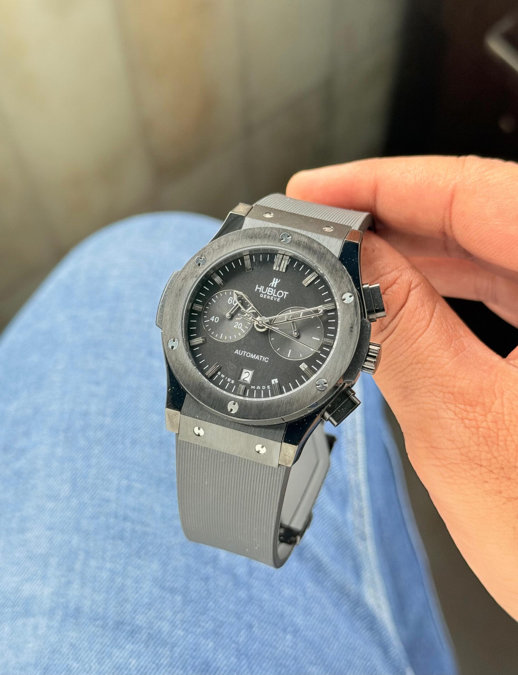 WhatsApp Image 2026-07-03 at 10.52.56 AM (1) Hublot Big Bang Black Chronograph - Image 1