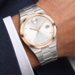 Movado Slim Edge Silver Edition