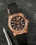 Rolex Sky-Dweller Brown Dial Fibre Strap Edition - Image 5