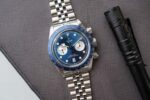 Tudor Blue Dial Silver Slim Edition - Image 3