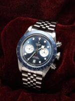 Tudor Blue Dial Silver Slim Edition