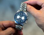 Tudor Blue Dial Silver Slim Edition - Image 5