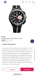 Scuderia Ferrari Race Black Grey Chronograph - Image 2