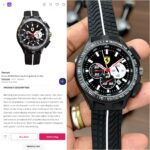 Scuderia Ferrari Race Black Grey Chronograph - Image 6