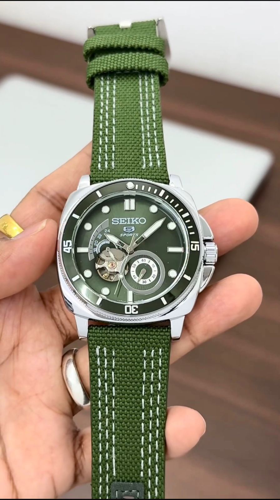 WhatsApp Image 2026-07-03 at 11.39.45 AM Seiko Tourbillon Automatic Green Sport Edition - Image 1