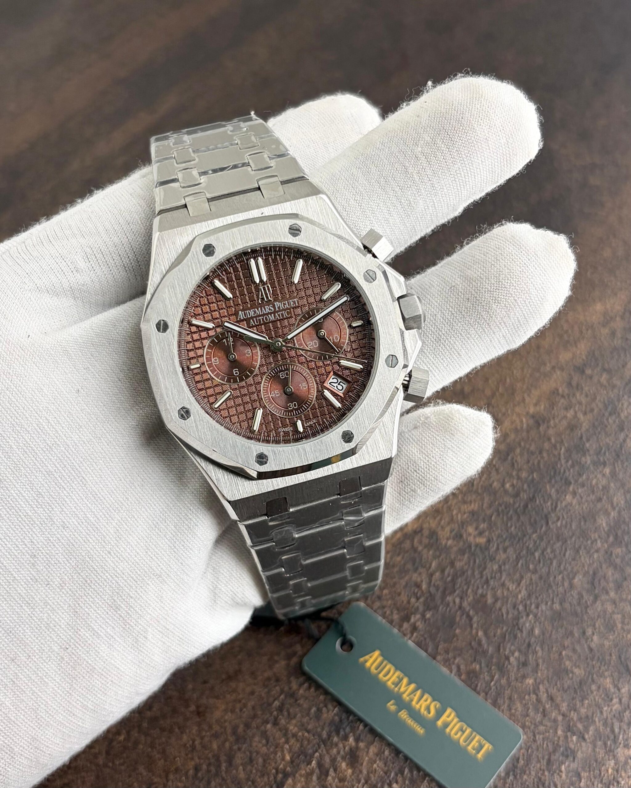 WhatsApp Image 2026-07-03 at 11.54.20 AM Audemars Piguet Royal Oak Brown Dial - Image 1