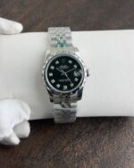 Rolex DateJust Silver Diamond - Image 3