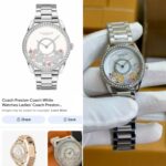 Coach Delancey Silver White Dial - Image 4