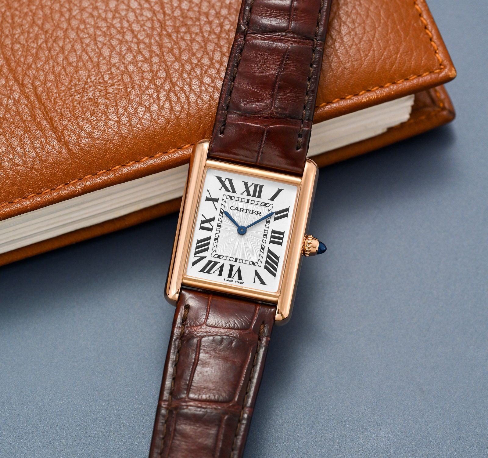 WhatsApp Image 2026-07-03 at 11.57.06 AM (1) Cartier Tank Solo White Dial - Image 1