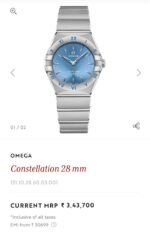 Omega Constellation Chronograph Silver Edition - Image 2