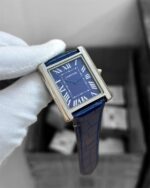 Cartier Tank Solo Blue Leather Edition - Image 3