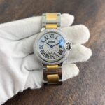 Cartier Ballon Bleu Two-Tone Diamond Edition