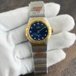 Omega Constellation Blue Diamond Dial