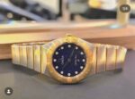 Omega Constellation Blue Diamond Dial - Image 4