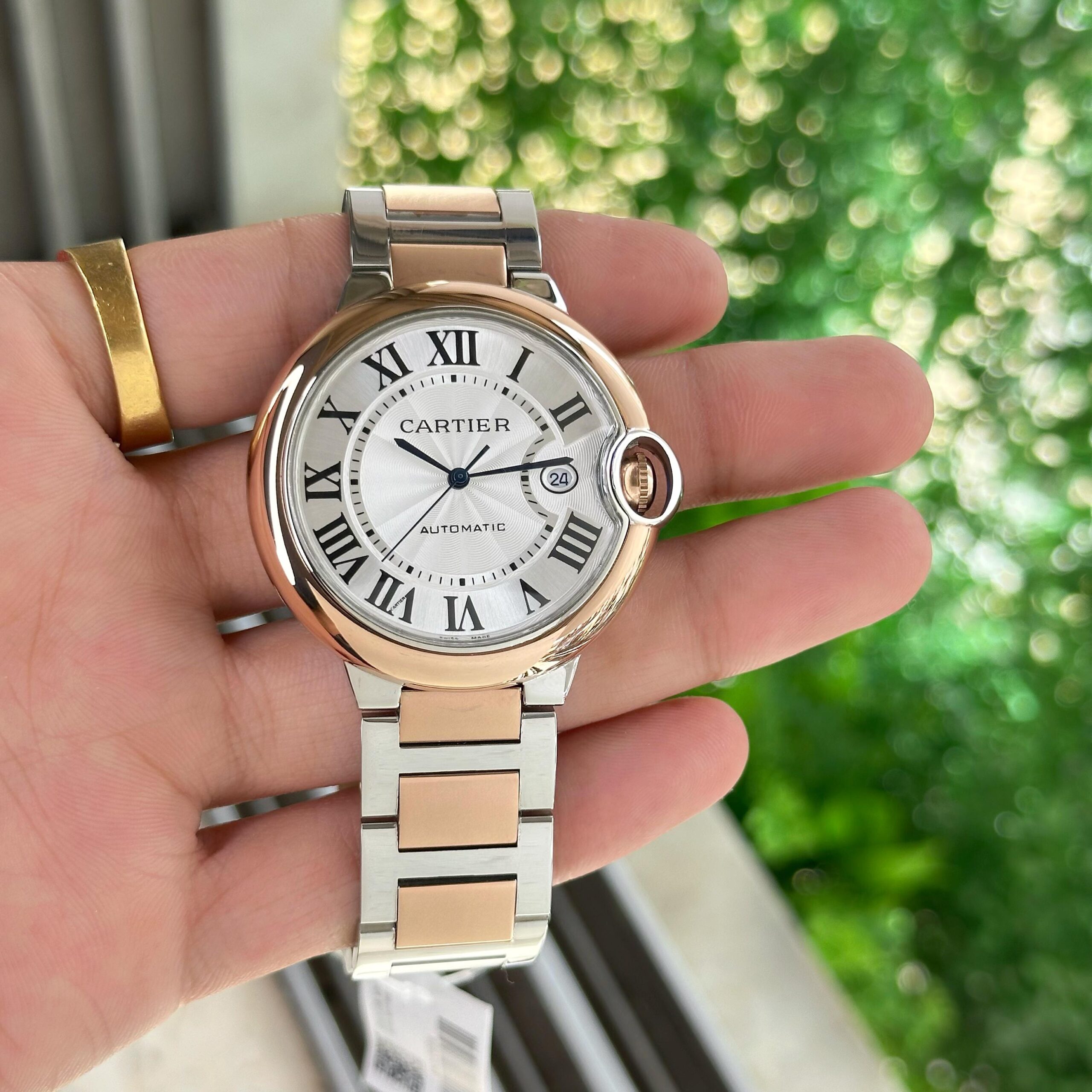 WhatsApp Image 2026-07-03 at 2.46.38 PM Cartier Ballon Bleu Automatic Two-Tone White Dial - Image 1
