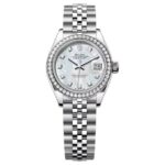 Rolex Datejust Silver Diamond Dial Automatic - Image 2