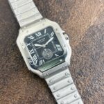 Cartier D'Santos Green & Black Automatic
