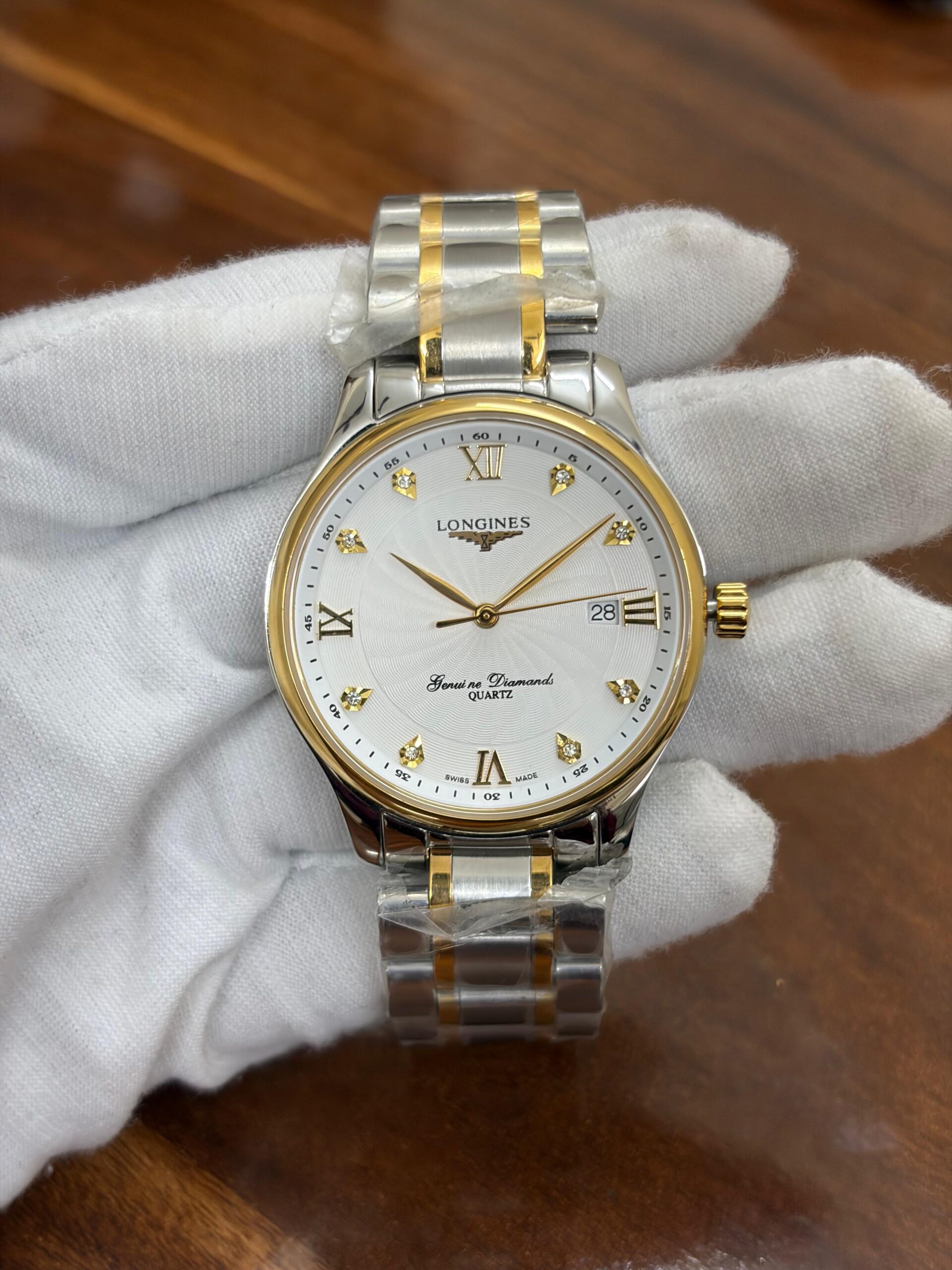 WhatsApp Image 2026-07-03 at 3.04.57 PM Longines Timeless Bee Dial Two-Tone Edition - Image 1
