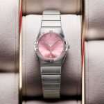 Omega Constellation Ladies Silver Chronograph