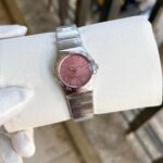 Omega Constellation Ladies Silver Chronograph - Image 3