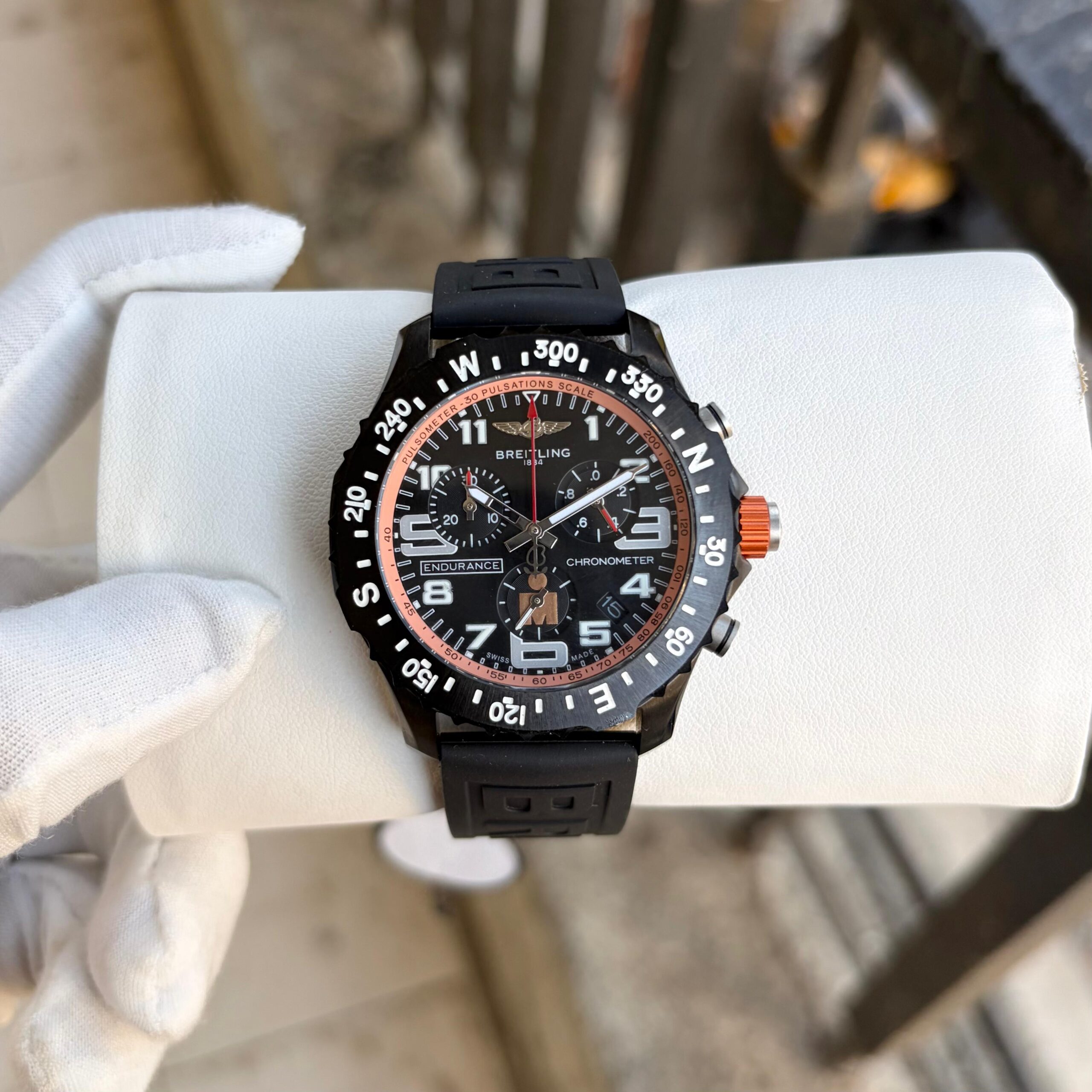 WhatsApp Image 2026-07-03 at 3.06.55 PM Breitling Ironman Finisher Black Chronograph - Image 1