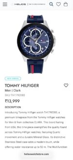 Tommy Hilfiger Clark Chronograph Grey Blue - Image 2