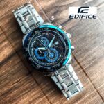 Edifice Casio EFR-539 Blue Ring Chronograph - Image 3