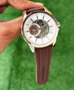Armani Exchange Automatic Brown Strap - Image 2