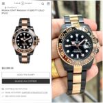 Rolex GMT-Master II Black & Rose Gold - Image 2