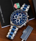 Tag Heuer Formula 1 Gulf Edition Blue Chronograph - Image 2